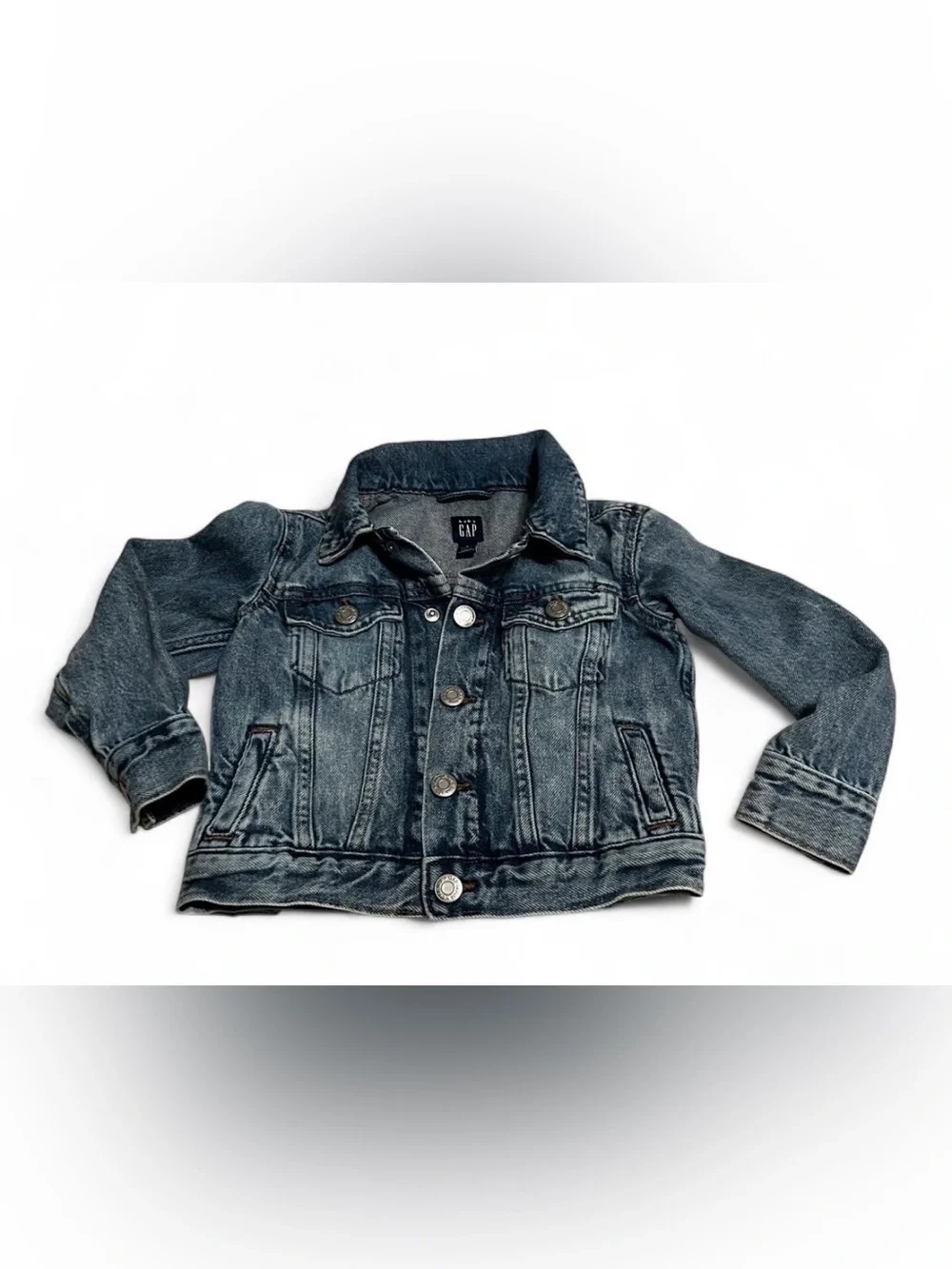 GAP Kids Denim Jacket - Indigo Blue Size 4